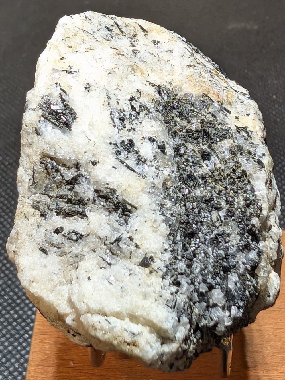 Raw Black Tourmaline In Quartz Specimen